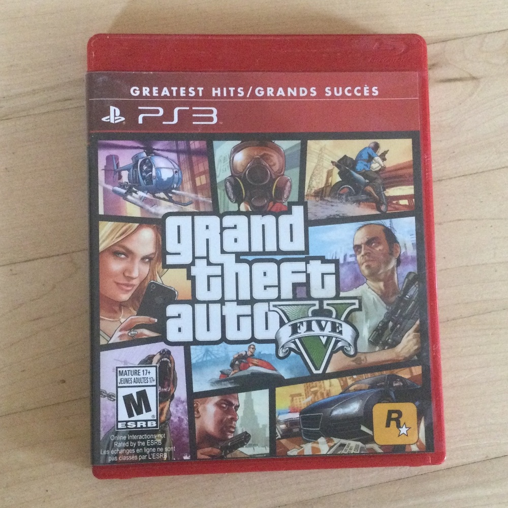 Grand Theft Auto V (Five) Playstation 3 (PS3) Greatest Hits